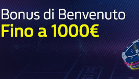 <strong></noscript>Bonus benvenuto William Hill: ricevi un bonus fino a 1000 euro sul tuo primo deposito!</strong>