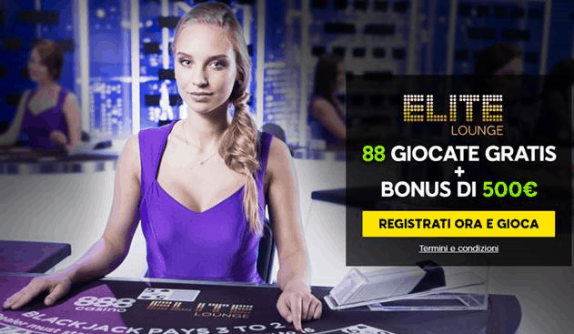 Elite lounge 888 casino lancia un nuovo casino live