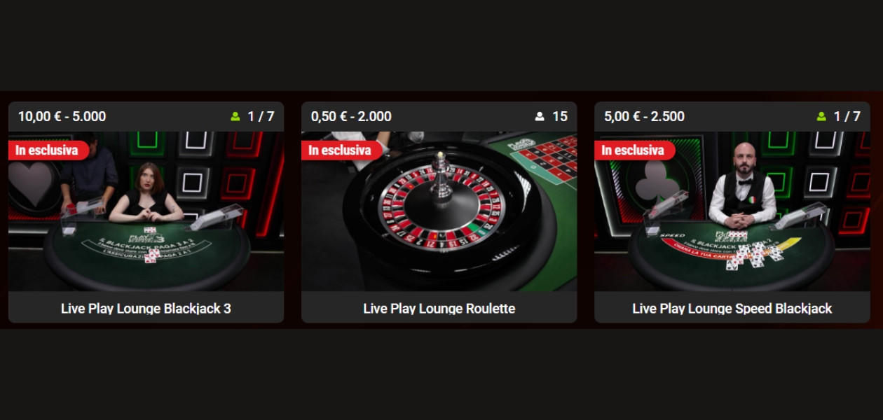 Pokerstars: arriva il casinò in live streaming con Play Lounge